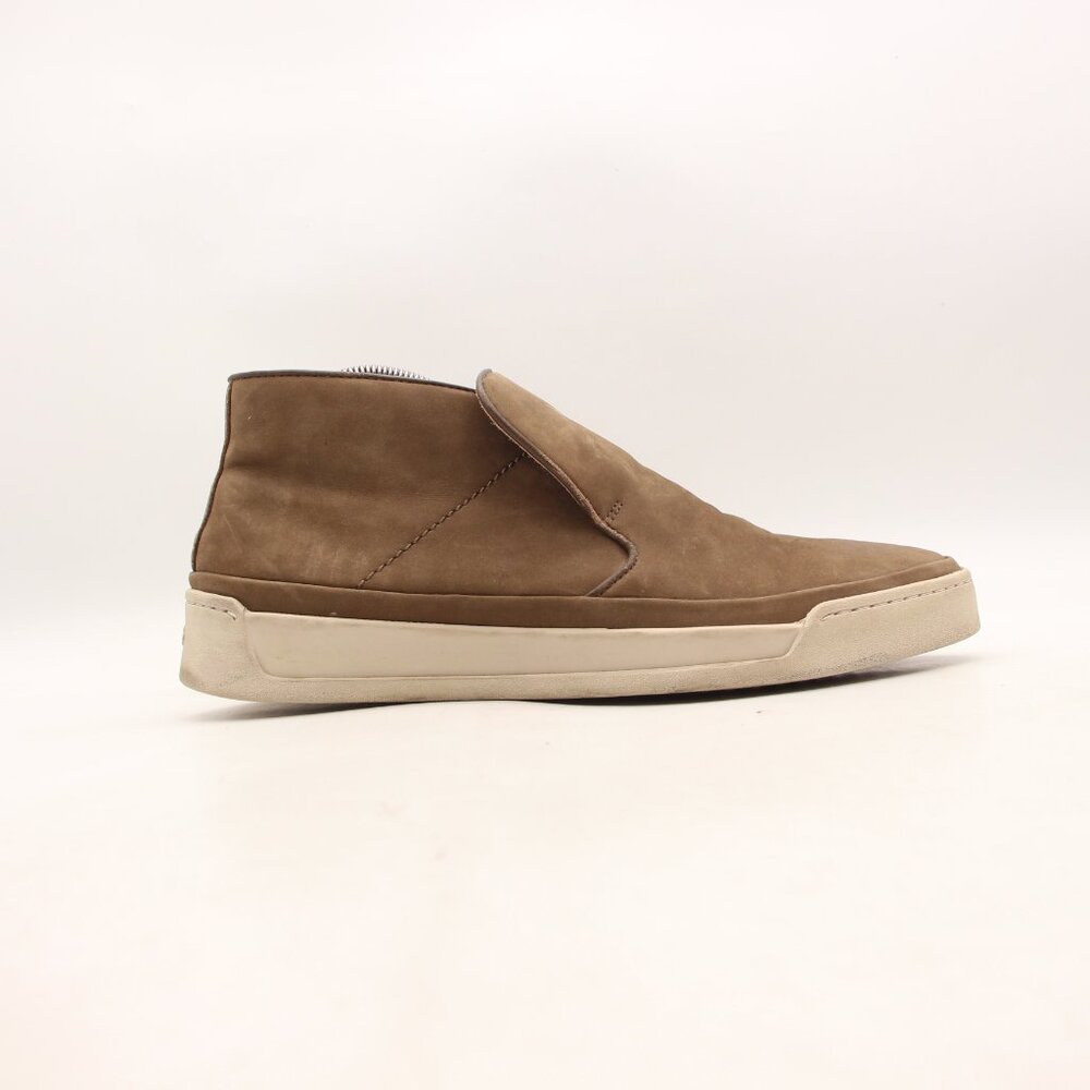 John Varvatos Star USA Remy Men's Size 9 M Brown Leather Slip-on Sneaker Boot